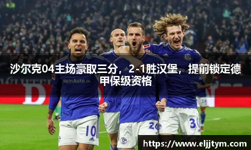 沙尔克04主场豪取三分，2-1胜汉堡，提前锁定德甲保级资格